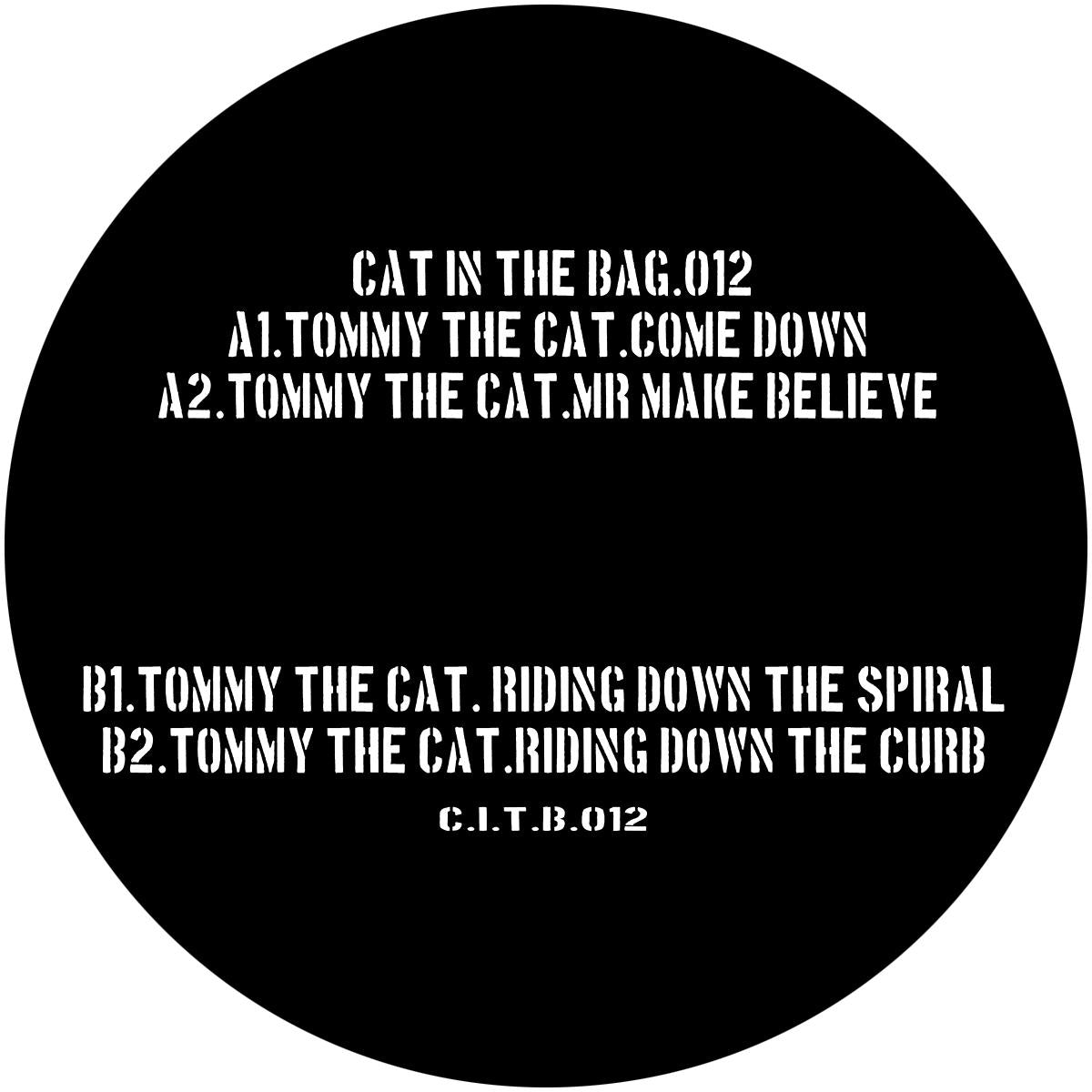 Tommy The Cat - 50 Down The Curb - Cat In The Bag (12")