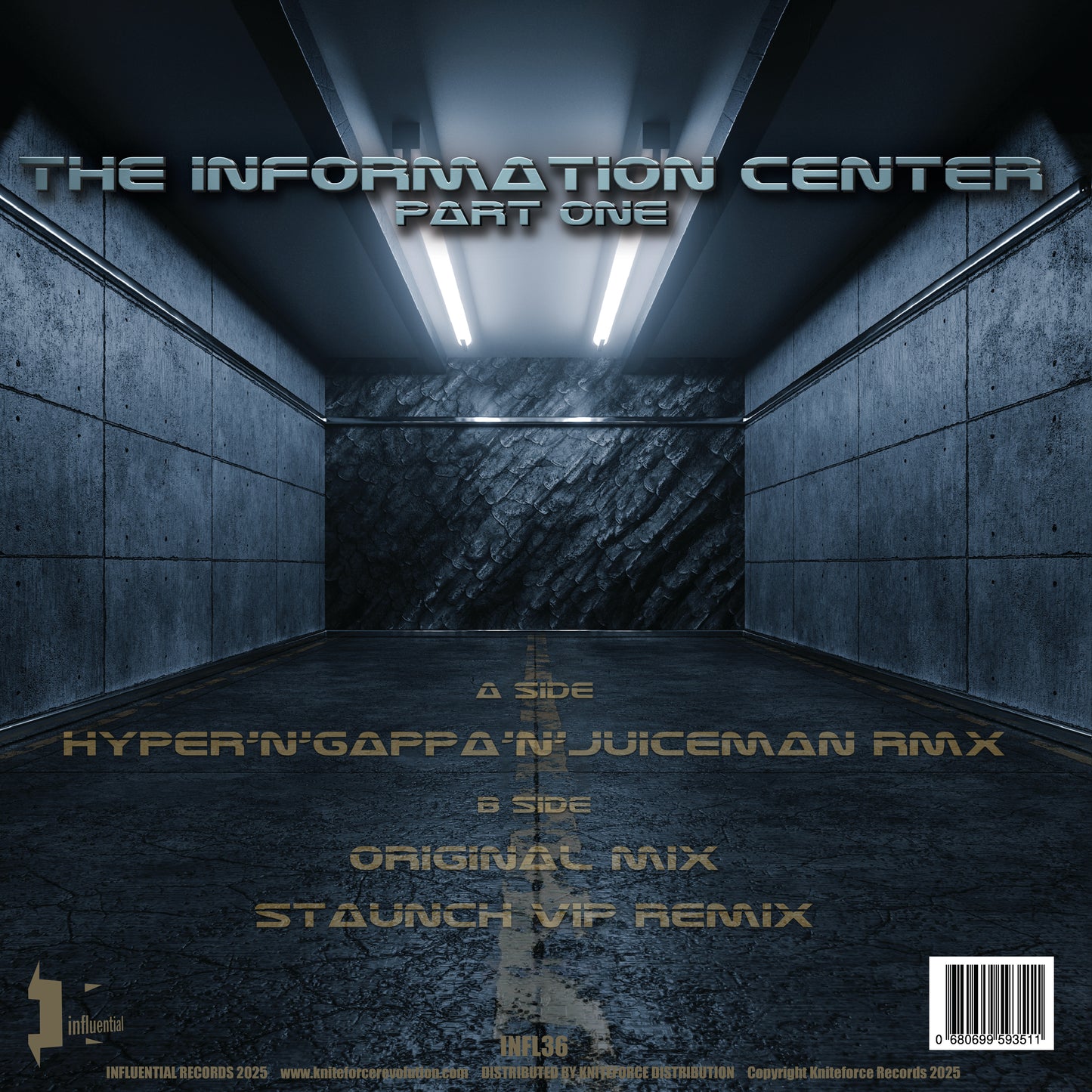 Gappa G & Hyper Hypa - The Information Center Part One - Influential (12")