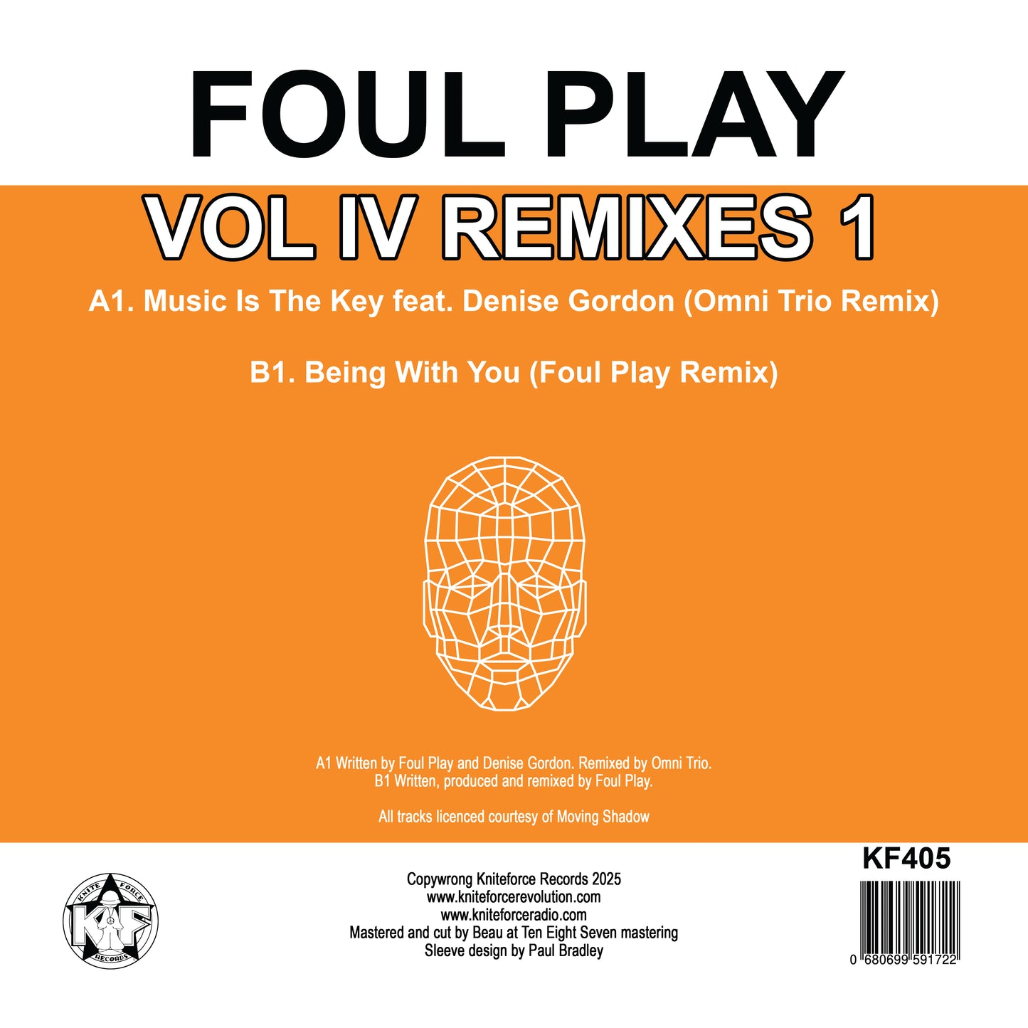 Foul Play - Vol IV Remixes Part 1 - Kniteforce Records (12")