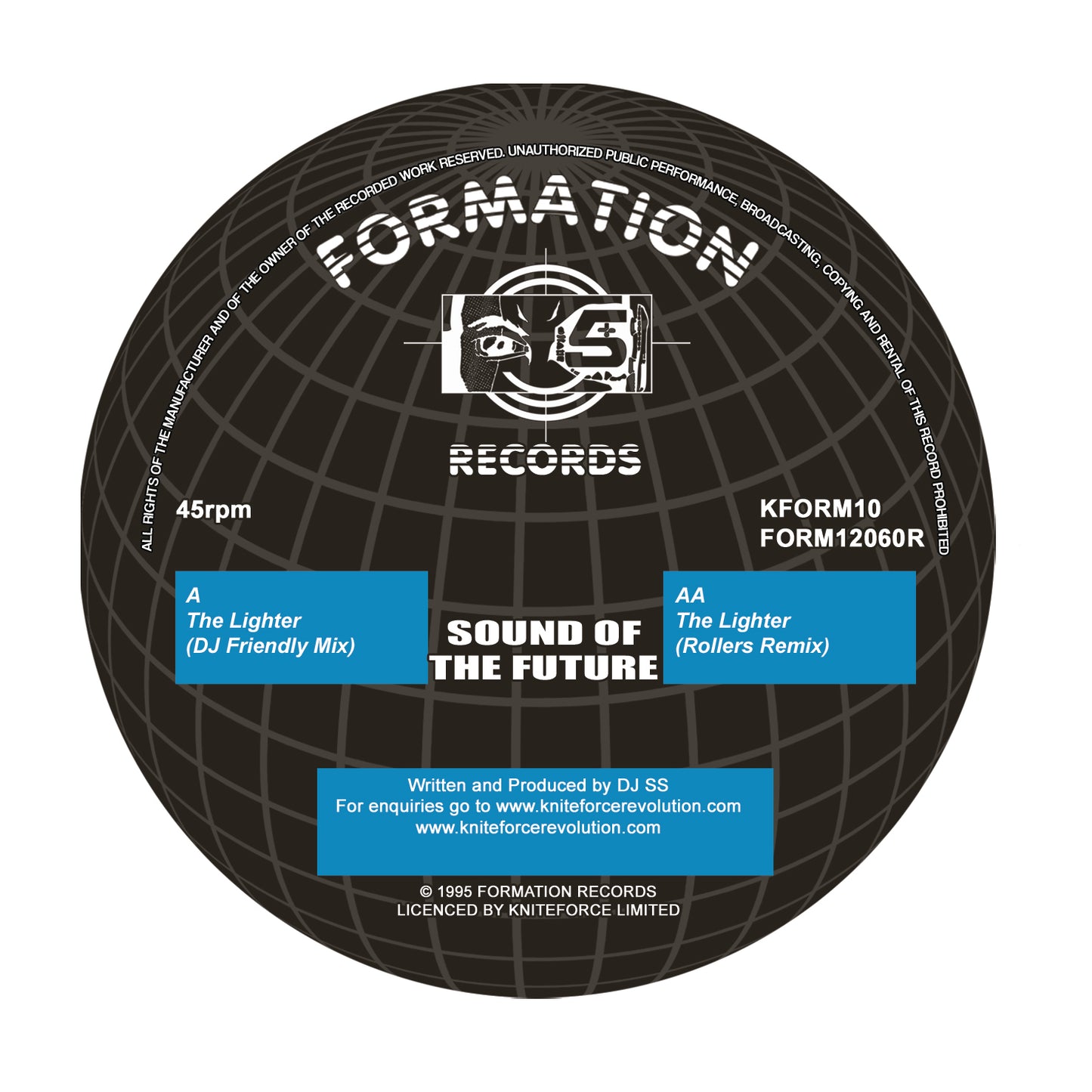Sound Of The Future - The Lighter Remixes - Kniteforce Records (12")