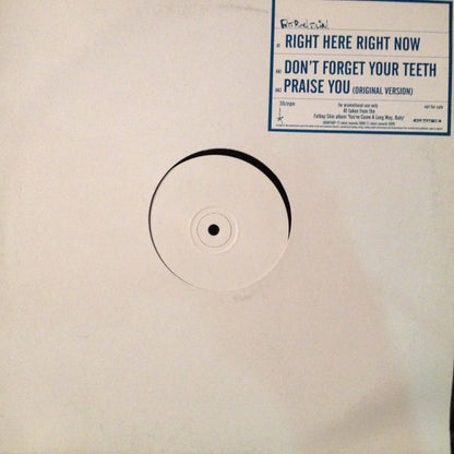 Fatboy Slim - Right Here Right Now (12")