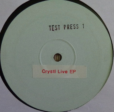 Crystl* - Live EP (12", S/Sided, EP, W/Lbl)