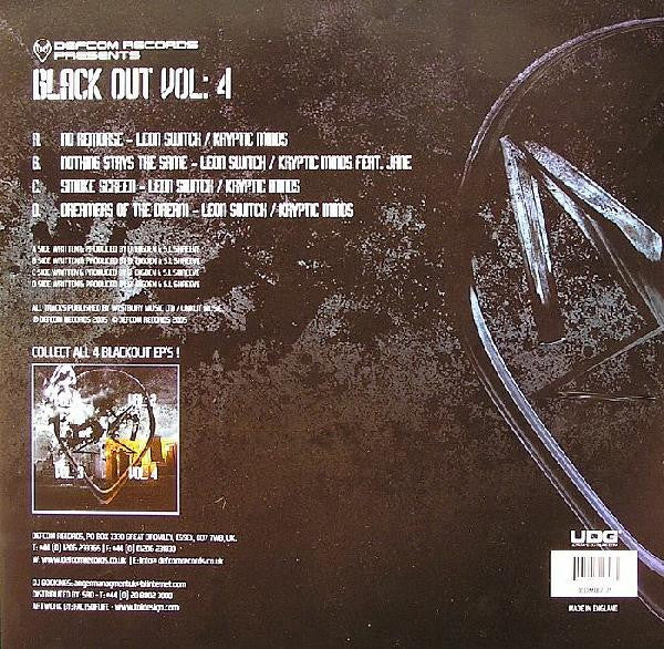Kryptic Minds & Leon Switch - Black Out Vol: 4 - Defcom Records (12")