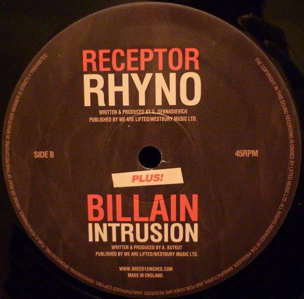 Receptor - Rhyno / Intrusion - Breed 12 Inches (12")