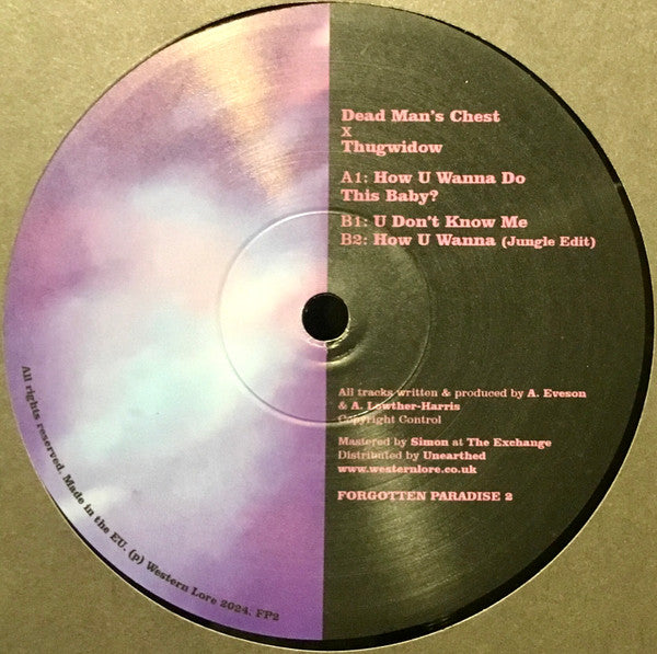 Dead Man's Chest & Thugwidow - Forgotten Paradise 2 - Western Lore (12")