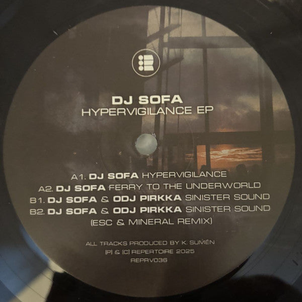 DJ Sofa - Hypervigilance Ep - Repertoire (12" Smokey Marbled)