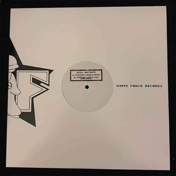 Ray Keith - Terrorist (Unreleased DAT) EP - Kniteforce Records (12" White Vinyl)