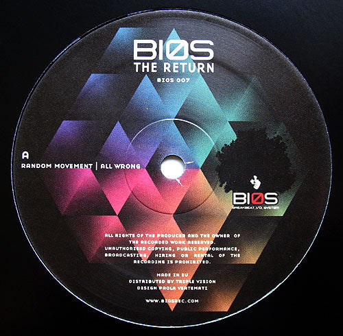 Various - The Return - Bios Recordings (Compilation, 12")