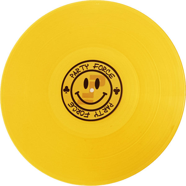 Sonic Deadline - Party Force 004 - Party Force (12", Yellow Vinyl) - Vinyl Junkie UK