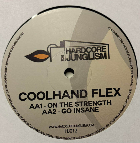 Cool Hand Flex - Your Risk / On The Strength - Hardcore Junglism (12")