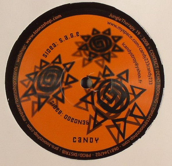 Candy - S.A.G.E. / Odeon36 - Jungle Therapy (12", 45 RPM)