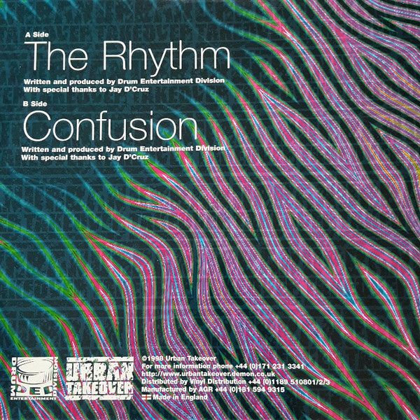 Drum Entertainment Division - The Rhythm / Confusion - Urban Takeover (12")
