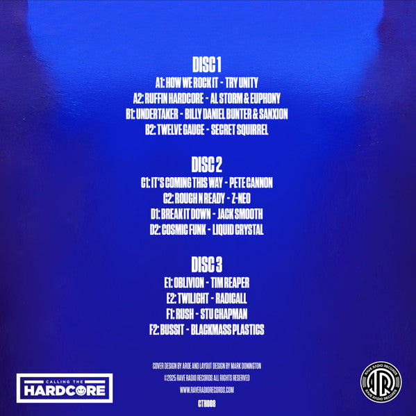 Various - RUFF HARD CORE - Rave Radio (3x12" Album) - Includes Wav Download