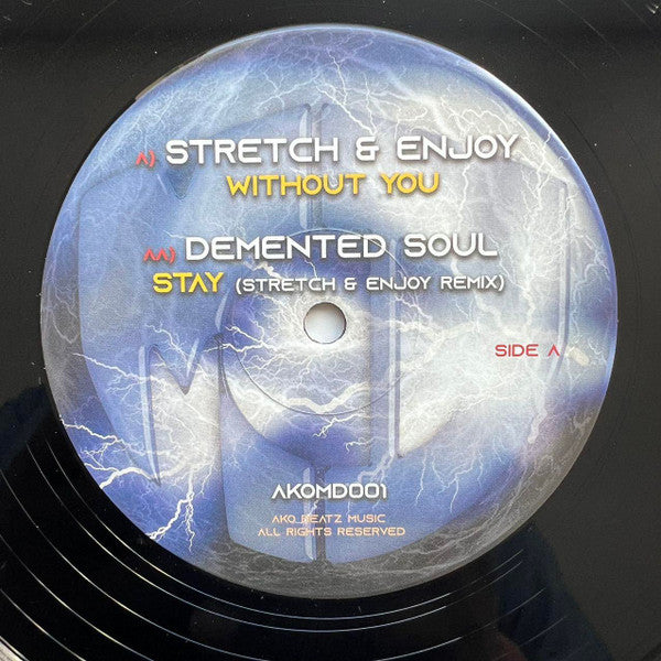 DJ Stretch - Without You / Stay (Stretch & Enjoy Remix) - AKO Major Defence (12")