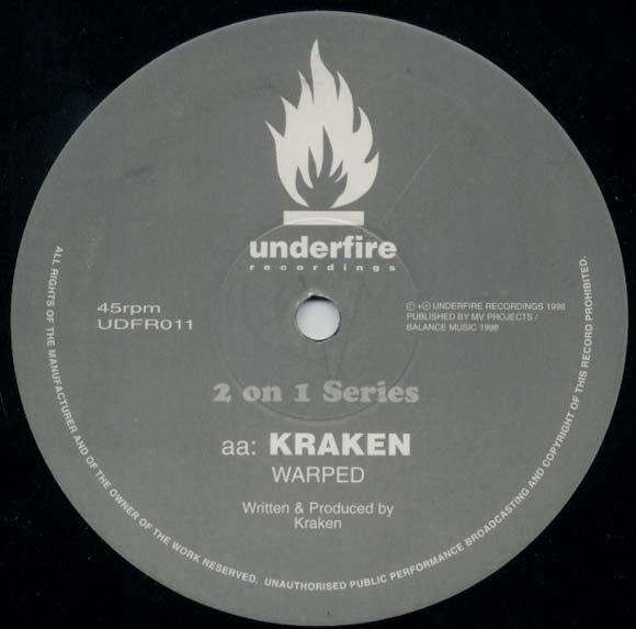 Kinnetix - Critical Mass / Warped - Underfire (12")
