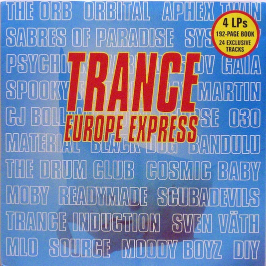 Various - Trance Europe Express (LP, Compilation, Limited Edition)