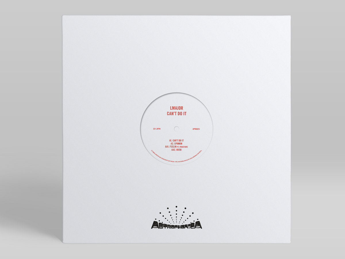 LMajor - Can't Do It - Astrophonica (12") - PRE-SALE