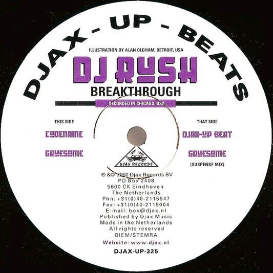 DJ Rush - Breakthrough (12")
