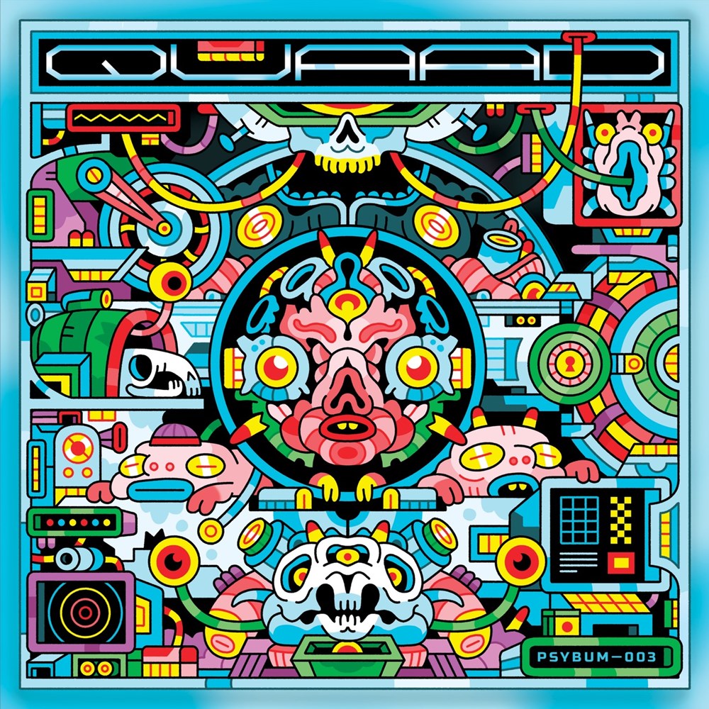 Quaad - Paula EP - Psycho Bummer (12", 33 ⅓ RPM, EP, Stereo)