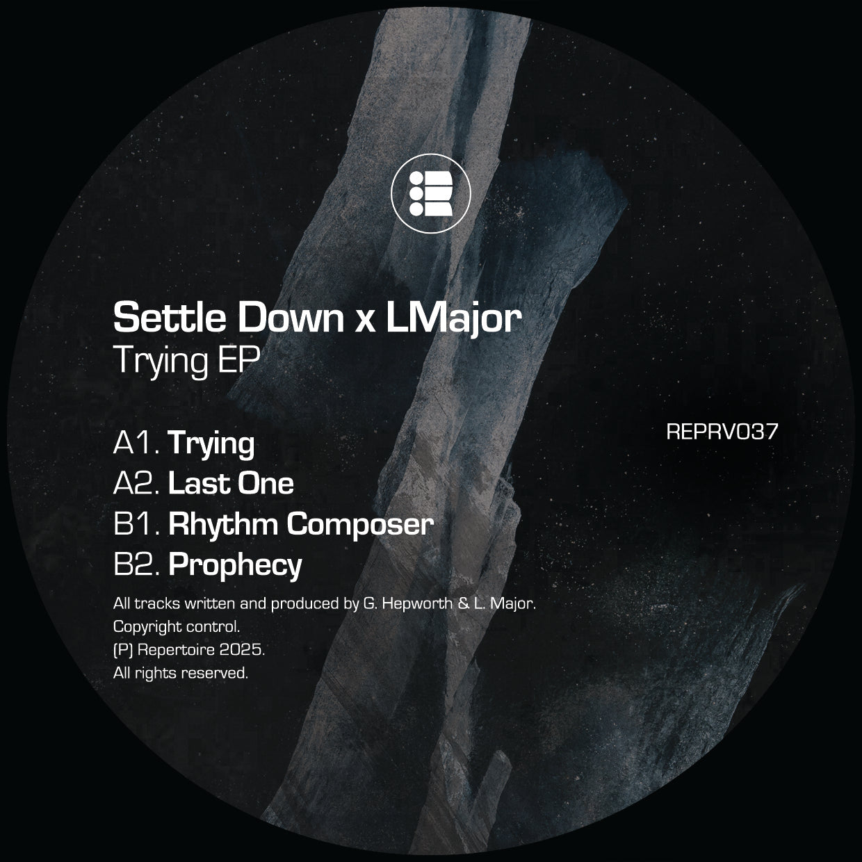 Settle Down X L Major - Trying EP - Repertoire (12")