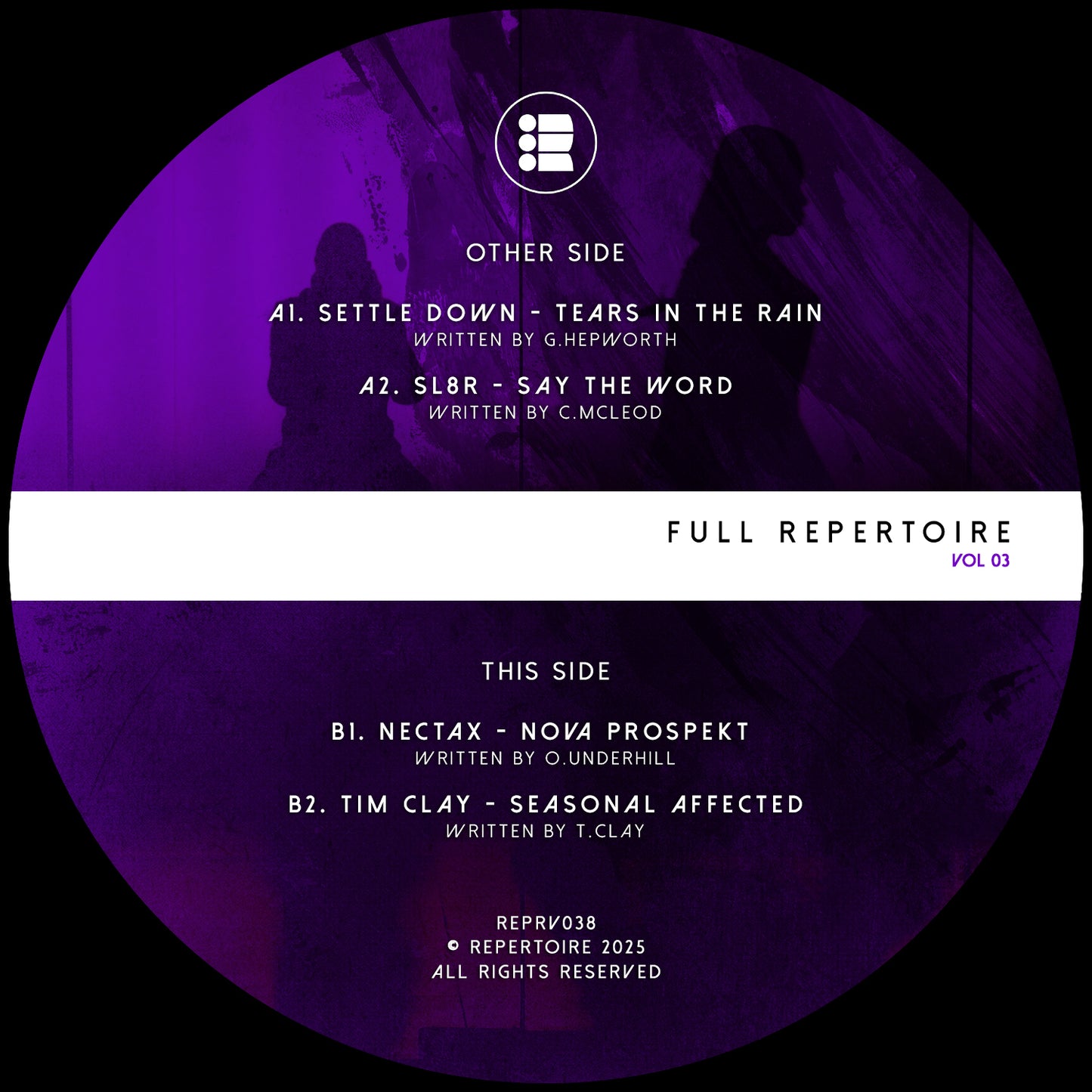 Various - Full Repertoire Volume 3 - Repertoire (12")