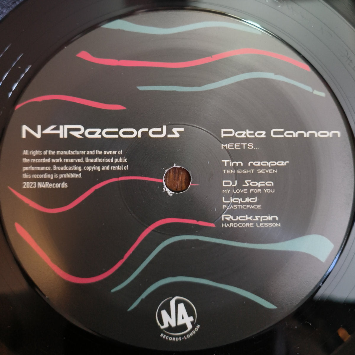 Pete Cannon - Pete Cannon Meets - N4 Records (12")