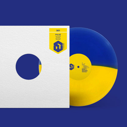 DJ Pulse - Stay Calm (2018 Re-Master / Equinox Re-Touch) - Creative Wax (12" Blue / Yellow Vinyl)