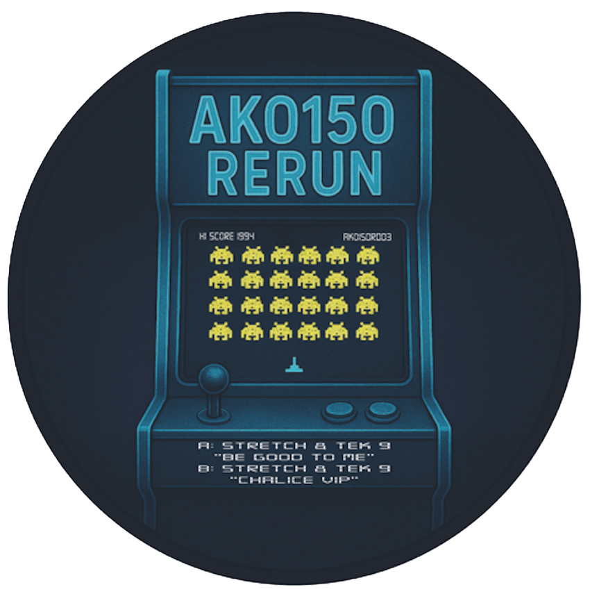 DJ Stretch - Be Good To Me / Chalice VIP - AKO150 Rerun (12" Citrus Translucent)