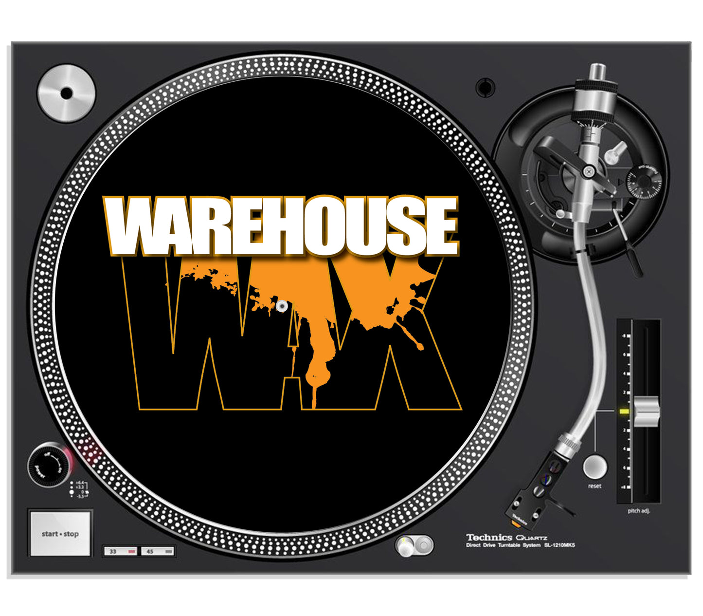 Warehouse Wax - Dj Slipmat X 2 - ON SALE - 20% off