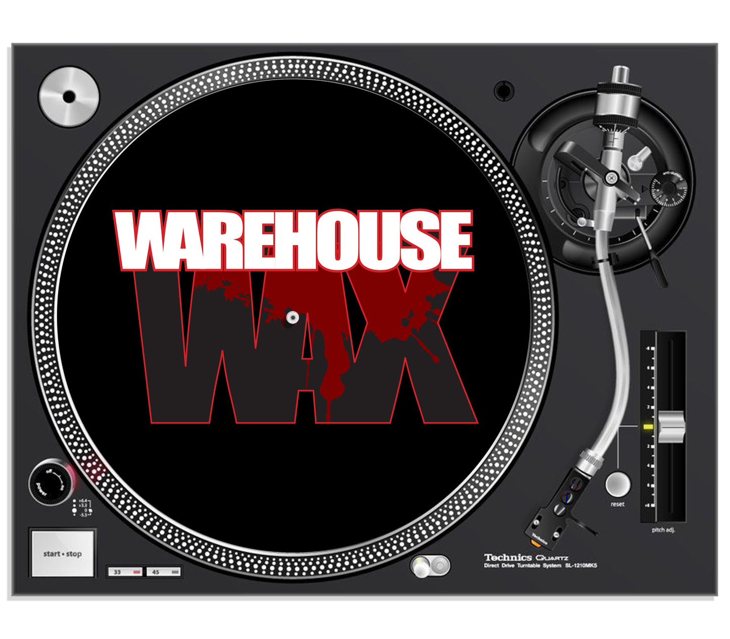Warehouse Wax - Dj Slipmat X 2 - ON SALE - 20% off