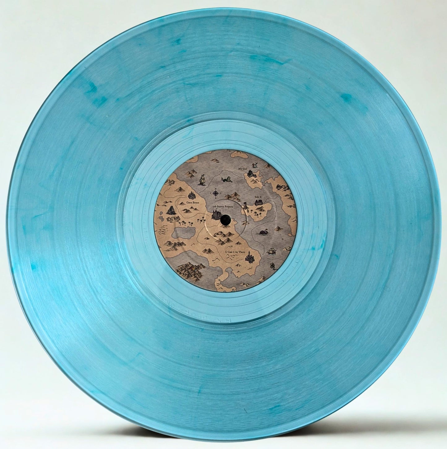 Coco Bryce - My Girl / U Can C In There - 7th Storey Projects (12", Translucent Aqua Vinyl)