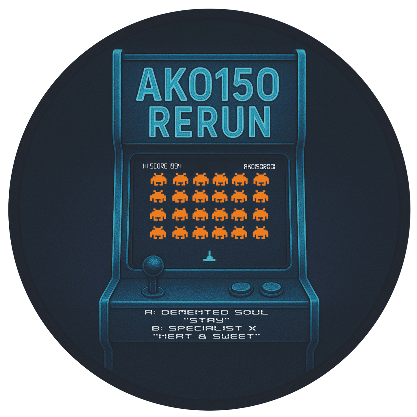 Demented Soul - Stay / Neat & Sweet - AKO150 Rerun (12", Yellow Marbled)