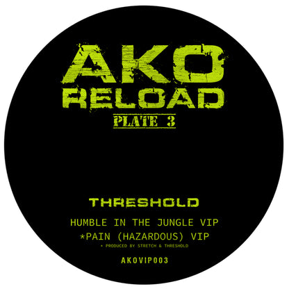 Threshold - Plate 3 - AKO Reload (Yellow Vinyl 12")