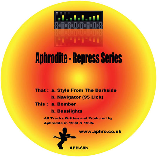 Aphrodite - Style From The Darkside / Navigator / Bomber / Basslights - Aphrodite Recordings (12")