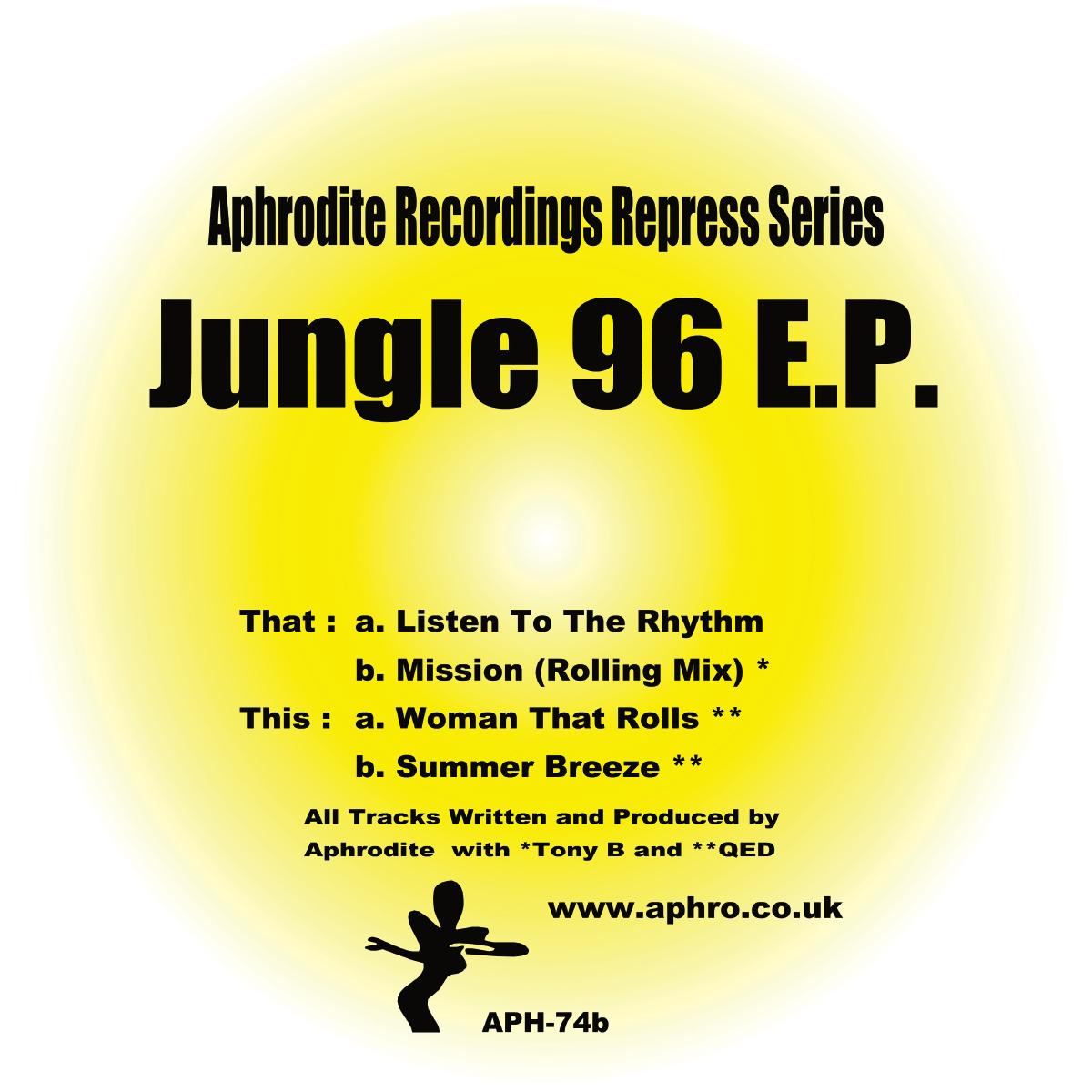 Aphrodite - Jungle 96 E.P. - Aphrodite Recordings (12") - Vinyl Junkie UK