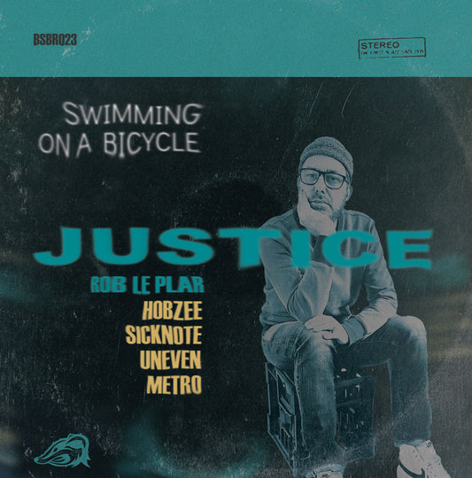 Justice - Swimming On A Bicycle EP - Blueskinbadger Records (12")