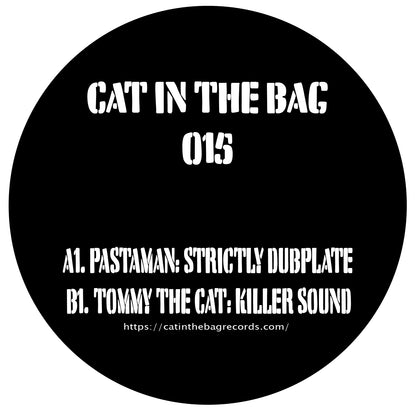 Pastaman & Tommy The Cat - Strictly Dubplate / Killer Sound - Cat In The Bag (12", Red Vinyl)