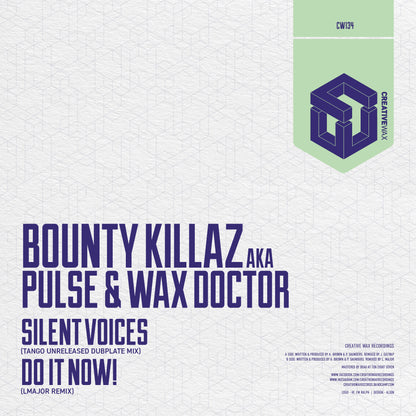 Bounty Killaz - Silent Voices (Tango Unreleased Dubplate Mix) / Do It Now (LMajor Remix) - Creative Wax (12")