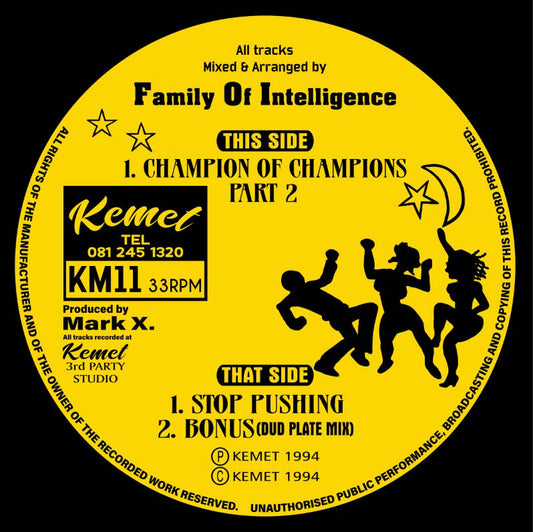Family Of Intelligence – Champion Of Champions (Part 2) (12")