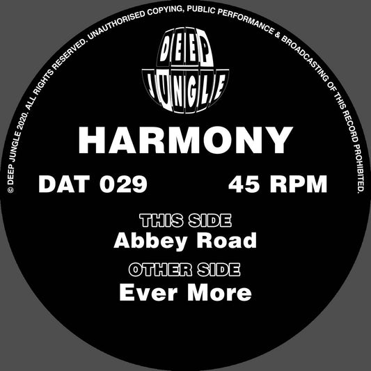 DJ Harmony - Ever More / Abbey Road  - Deep Jungle (12")