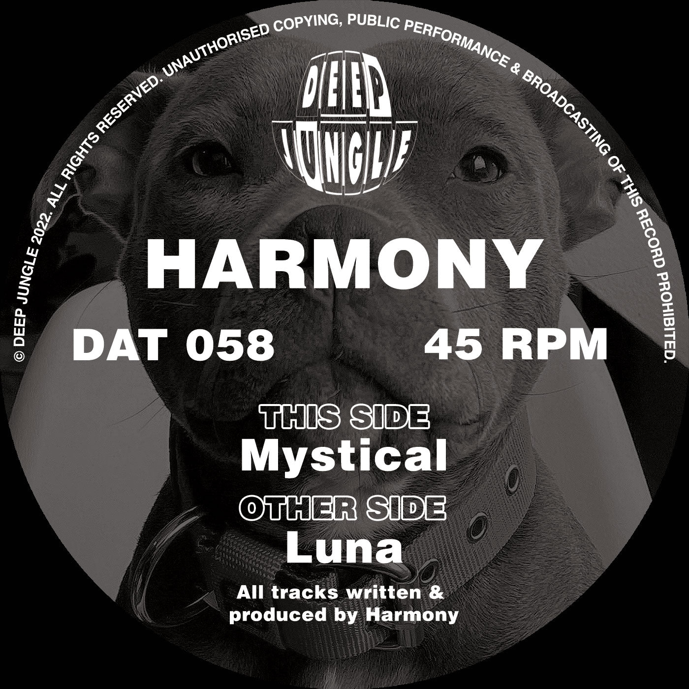 DJ Harmony - Luna / Mystical - Deep Jungle (12")