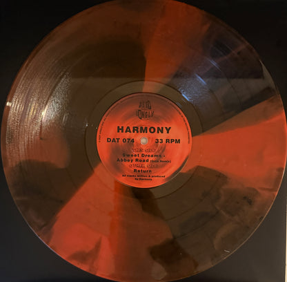 DJ Harmony - Return / Abbey Road (Orca Remix) / Sweet Dreams - Deep Jungle (12", Special Edition, Red & Brown Splatter)
