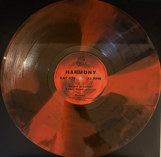 DJ Harmony - Return / Abbey Road (Orca Remix) / Sweet Dreams - Deep Jungle (12", Special Edition, Red & Brown Splatter)