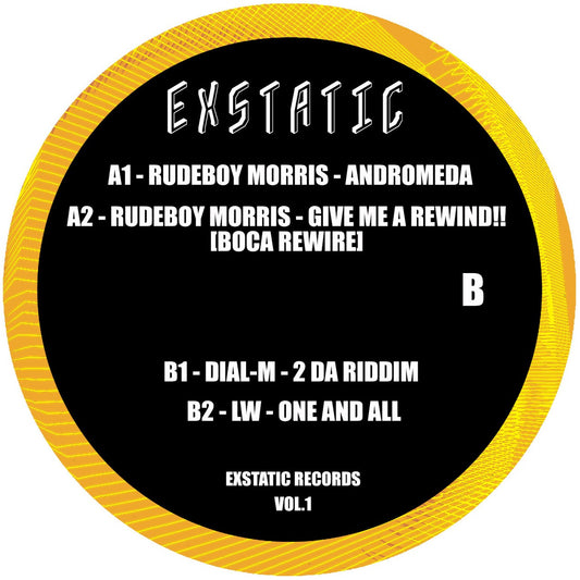 Various - Exstatic Records Vol.1 - Exstatic Records (12")