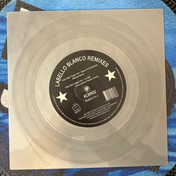 Rogue Unit - Luv Dub EP (Madcap / Vinyl Junkie & Sanxion Remixes) (8" Square Silver Vinyl)