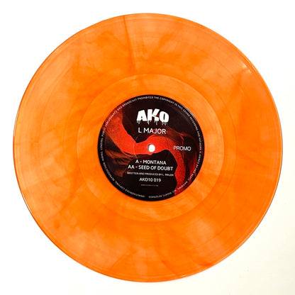 LMajor - Montana / Seed Of Doubt - AKO10 (10" Red Smoke Vinyl)