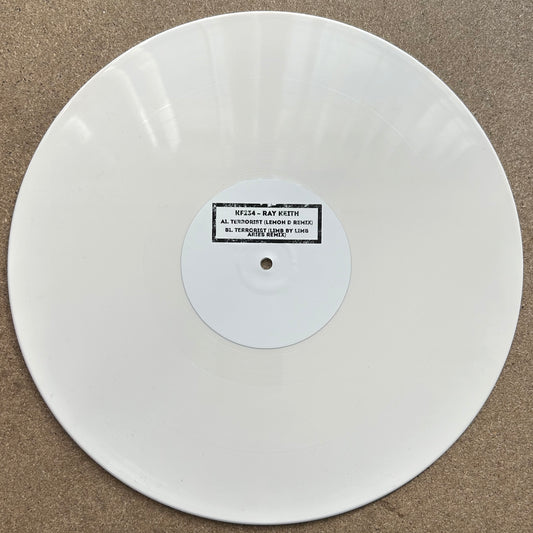Ray Keith - Terrorist (Unreleased DAT) EP - Kniteforce Records (12" White Vinyl)