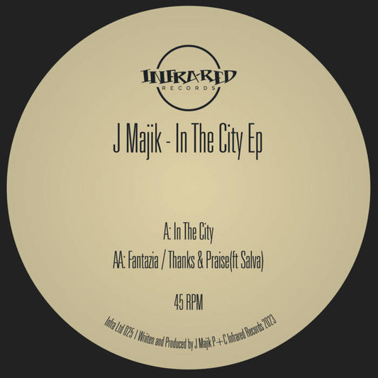 J Majik - In The City EP (12")