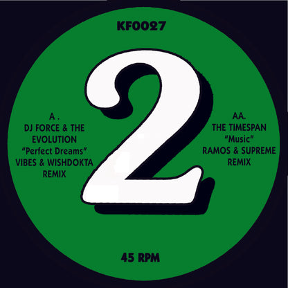 DJ Force & The Evolution - 'The Remixes' Part 2 - Remix Records & Kniteforce (12")