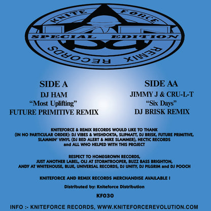 DJ Ham - 'The Remixes' Part 3 - Remix Records & Kniteforce (12")